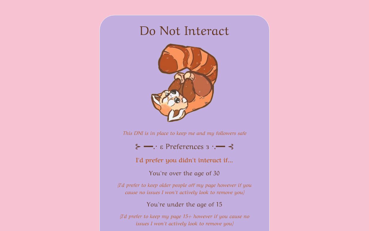 Do Not Interact